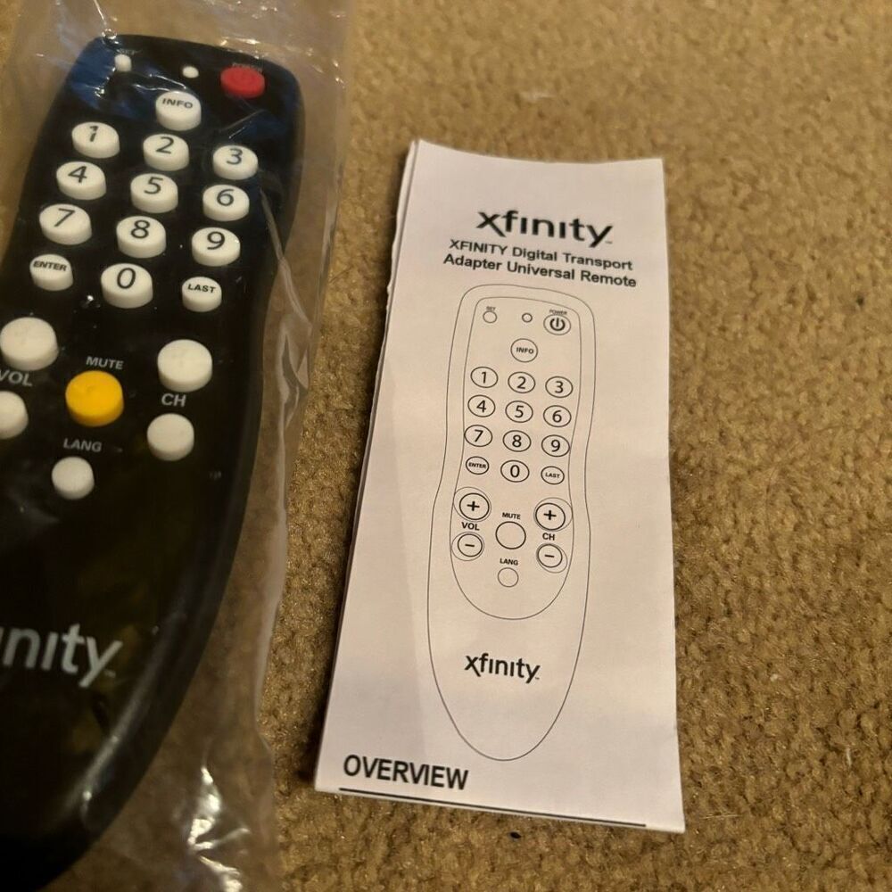 Xfinity Digital Transport Adapter Universal Remote *New* - Picture 3 of 3